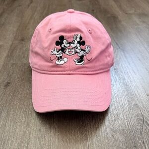 Pink Disney Mickey and Minnie Women's Hat